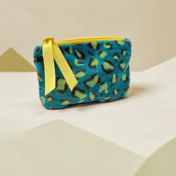 Täschchen Mini Zip Velvet Prints