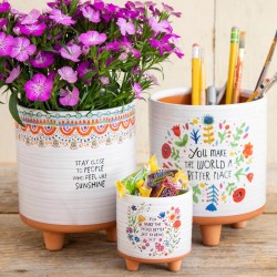 Übertopf Terra Cotta L Stay Sunshine- SALE