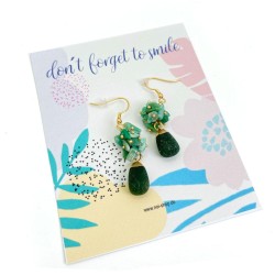 Boucles d'Oreilles Kassandra Pearl dk