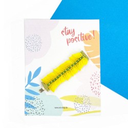 Barrette yellow leaves