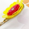 Barrette Flower pink