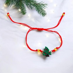 Bracelet Beads Xmas Tree