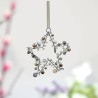 Décoration Funkel petite Stern Silver