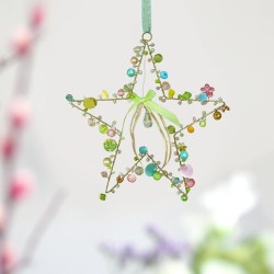 Decoration FUNKEL Stern 17 Pastel