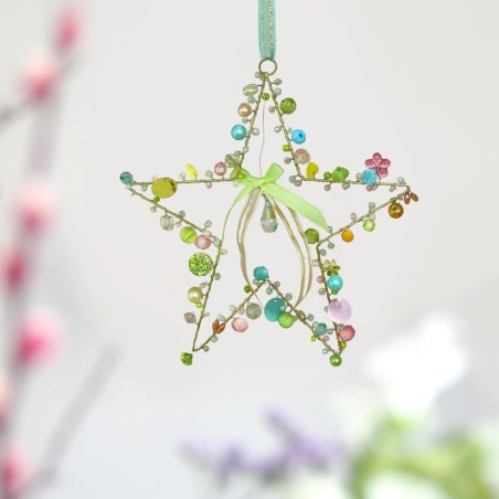 Decoration FUNKEL Stern 17 Pastel