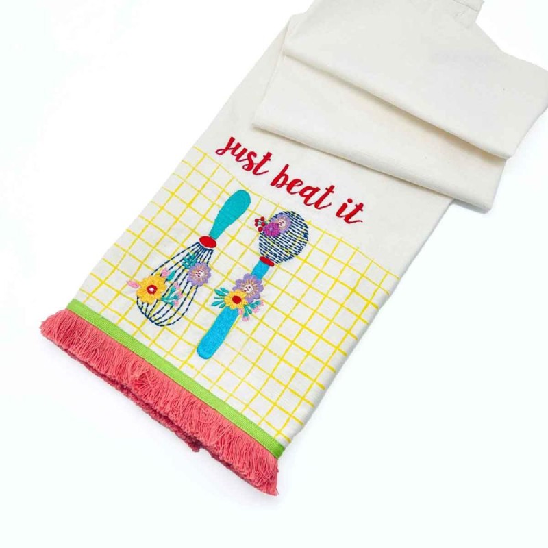 Dish towel Just beat it