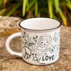 Tasse Camp Mug Doodle Love