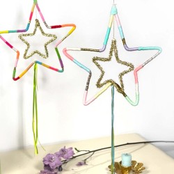 Dekoration Double Star