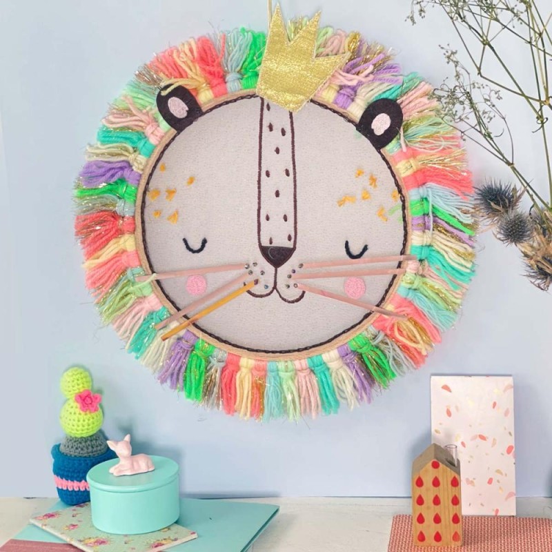 Wall Decoration Frame Lion