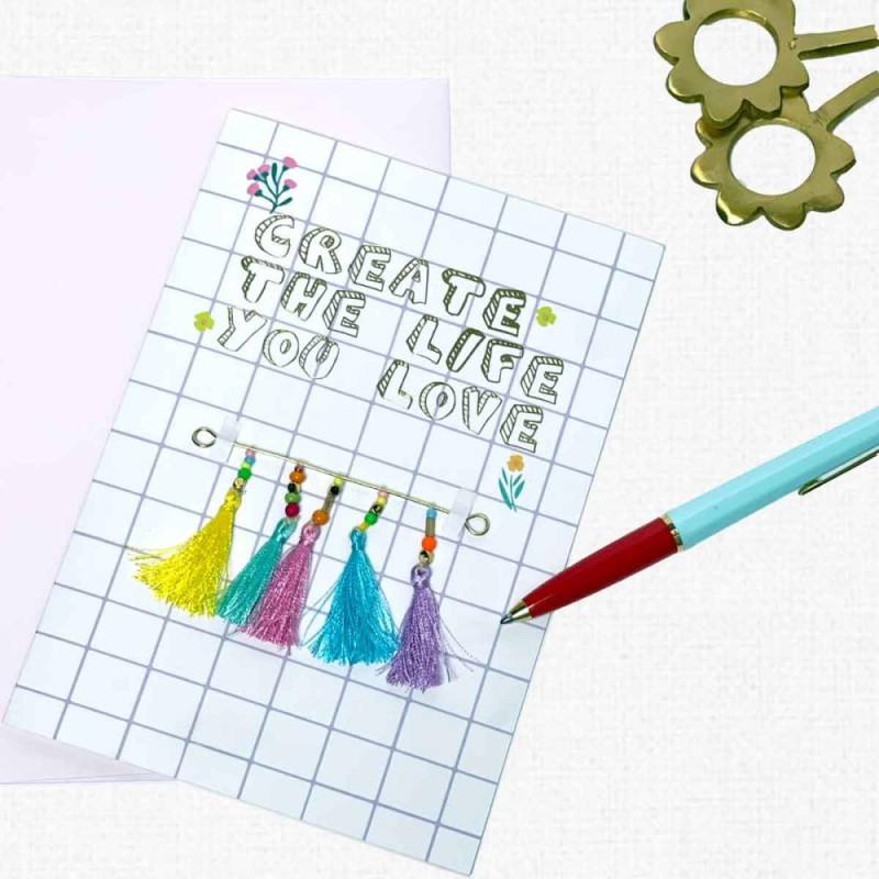 Card + envelope Create the life