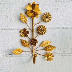 Patère Flora gold 1