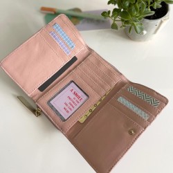 Portemonnaie CODE Leather DW plum