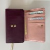 Portemonnaie CODE Leather DW plum