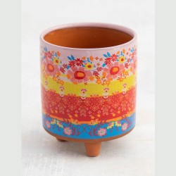Flower pot Artisan Planter bright border