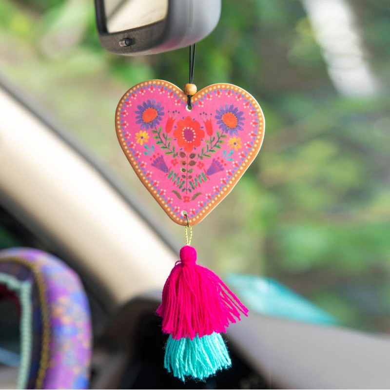 Lufterfrischer pink heart