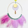 Décoration Feather viola