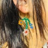 Boucles d´Oreilles Flowerbunch Stones