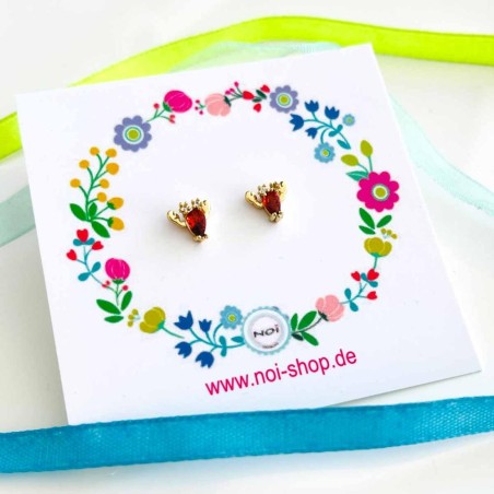 Earrrings Ocean lobster red