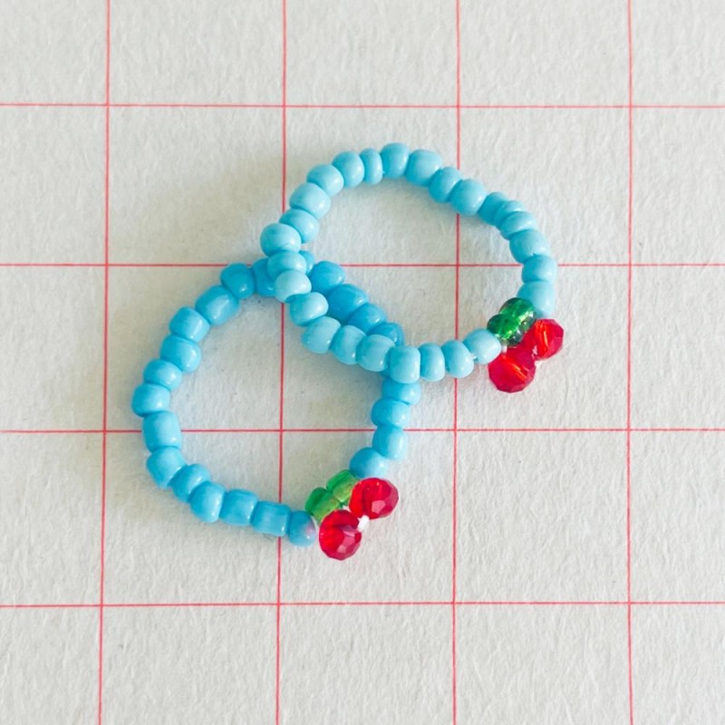 Bague verre Stone Fruits