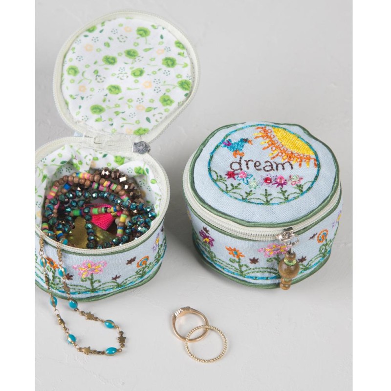 Jewellery case jewelry round Dream