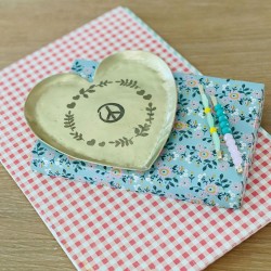 Minischale Heart Peace