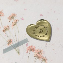 Mini Vide-Poche Heart Peace