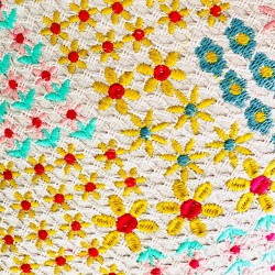 Cushion Cover Flowergarden yellow 2535