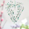 Dekoration FUNKEL Herz mint