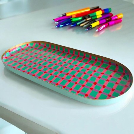 Plateau M Check Green