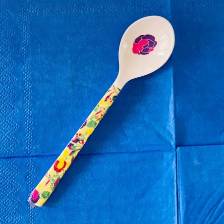 Small spoon melamin FL Yellow