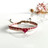 Armband Woven Tape Heart