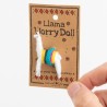 Porte-bonheur Worry doll Llama