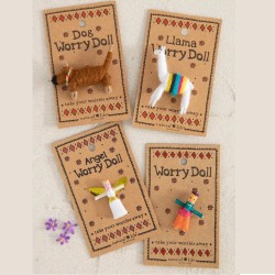 Porte-bonheur Worry doll Llama
