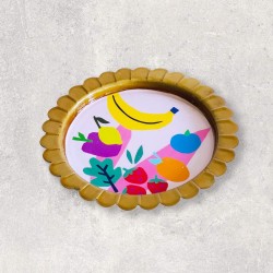 Mini Vide-Poche Fruits Scallop