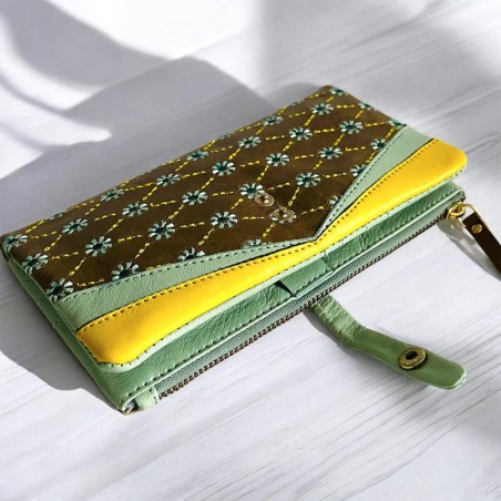 Porte-monnaie Buffalo HK olive