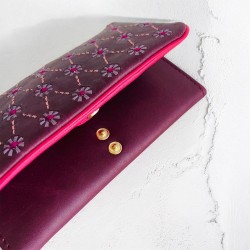 Wallet Leather Buffalo Leena altrosa