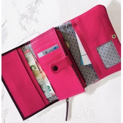 Wallet Leather Buffalo Leena altrosa