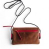 Pochette téléphone Cuir Basic Buffalo Fringe coffee