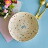 Teller Keramik L Smile dots