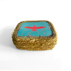 Storage box with lid Seagrass Freedom