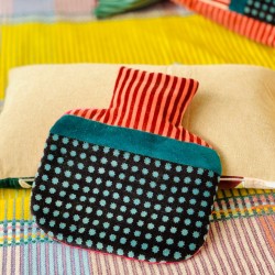 Hot Water Bottle Stars&Stripes coral