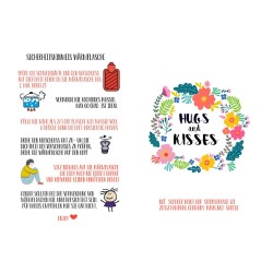 Bouillotte Stars & Stripes Coral