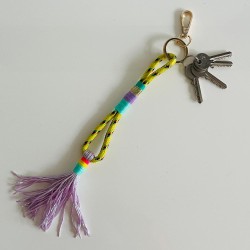 Porte-Clés Multi wrap tassel