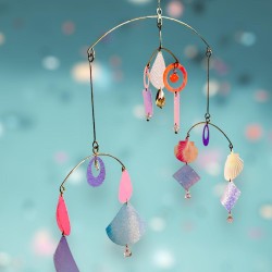 Decoration mobile viola