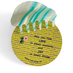 Haarclip/Haarklammer diagonal stripe mix