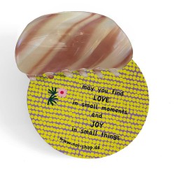 Haarclip/Haarklammer diagonal stripe mix