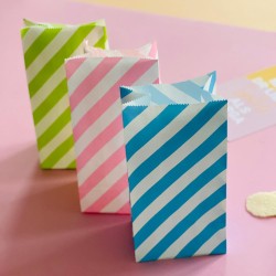 Sac en papier sm Single blau 50 Stck