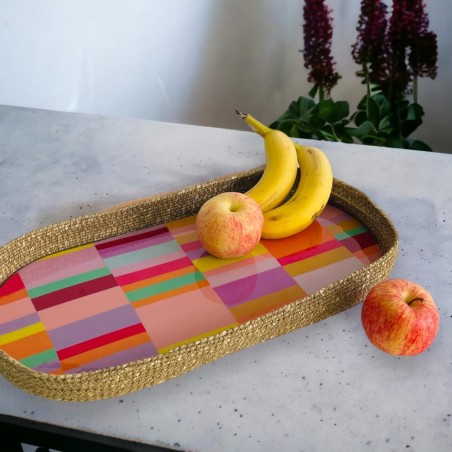 Korbschale Seegrass XL Desert