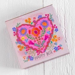 Gift Box Folk Heart