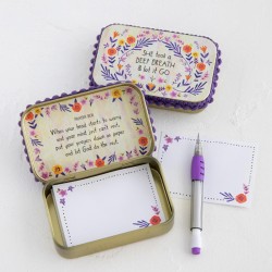 Boîte à souhaits Metal Prayer she took a breath